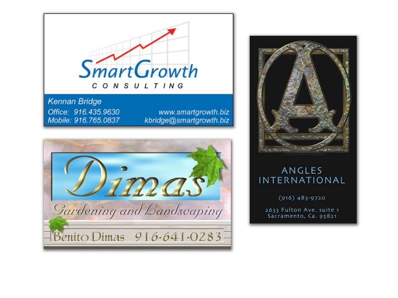 Logos and Business Card Design Samples